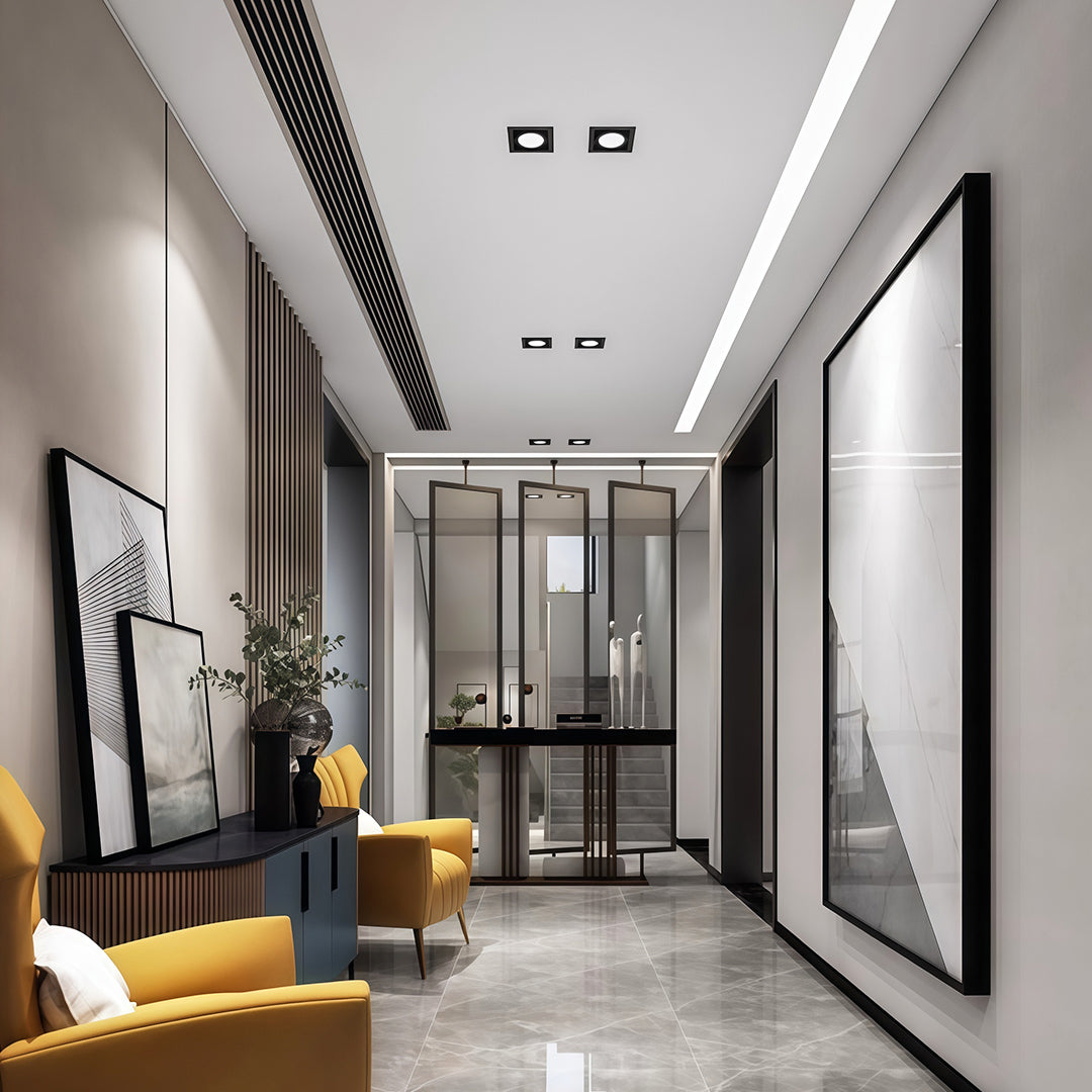 ALDERSON SQUARE LED RECESS LIGHT WITH EYE-SAFE TECHNOLOGY