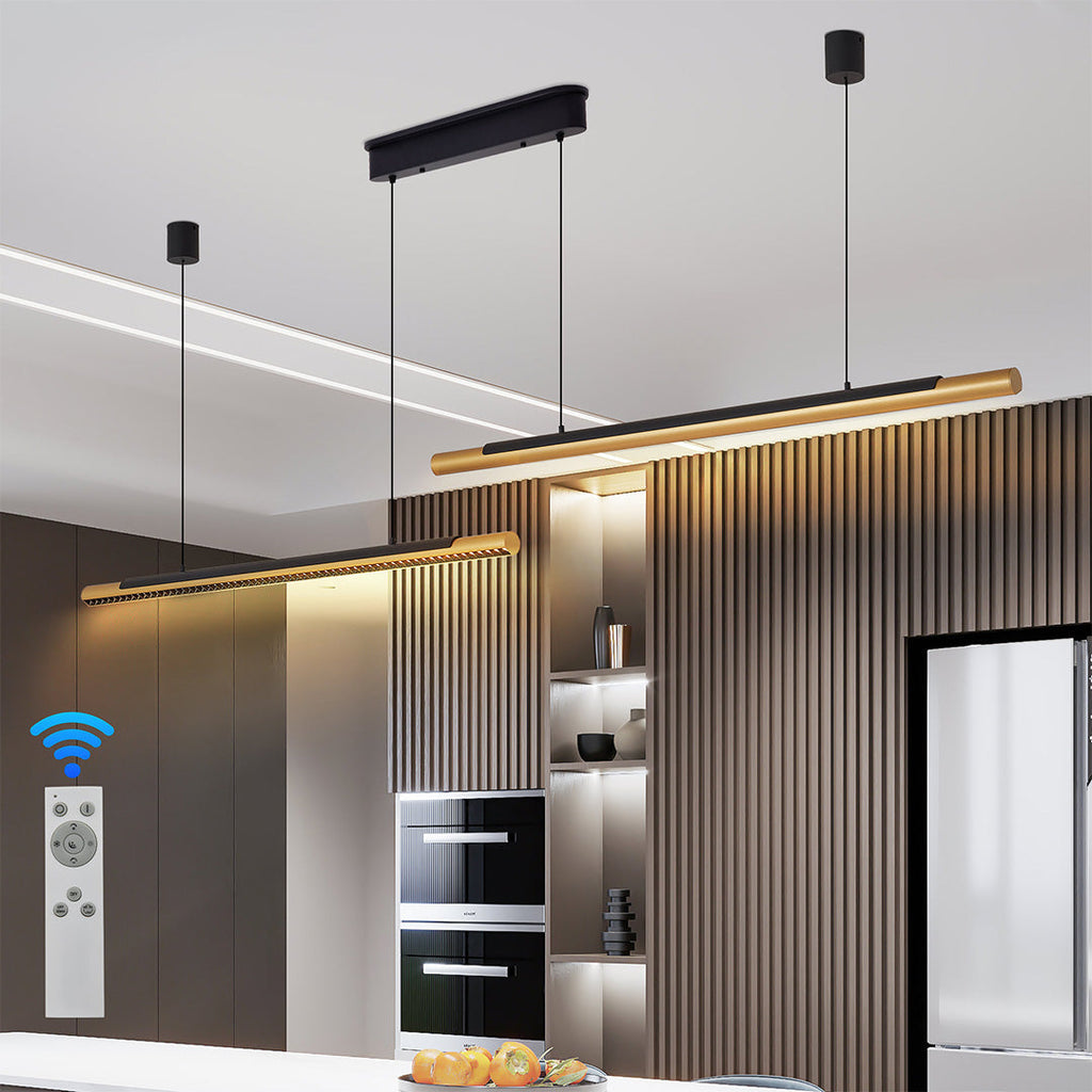 CHARLESTON TWILIGHT DUAL-HEAD LINEAR PENDANT LIGHT