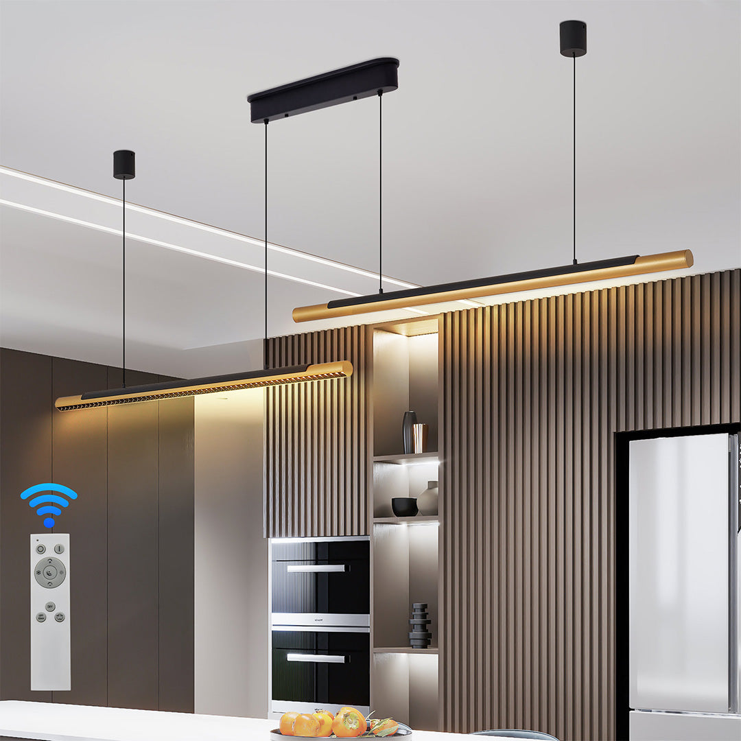 CHARLESTON TWILIGHT DUAL-HEAD LINEAR PENDANT LIGHT
