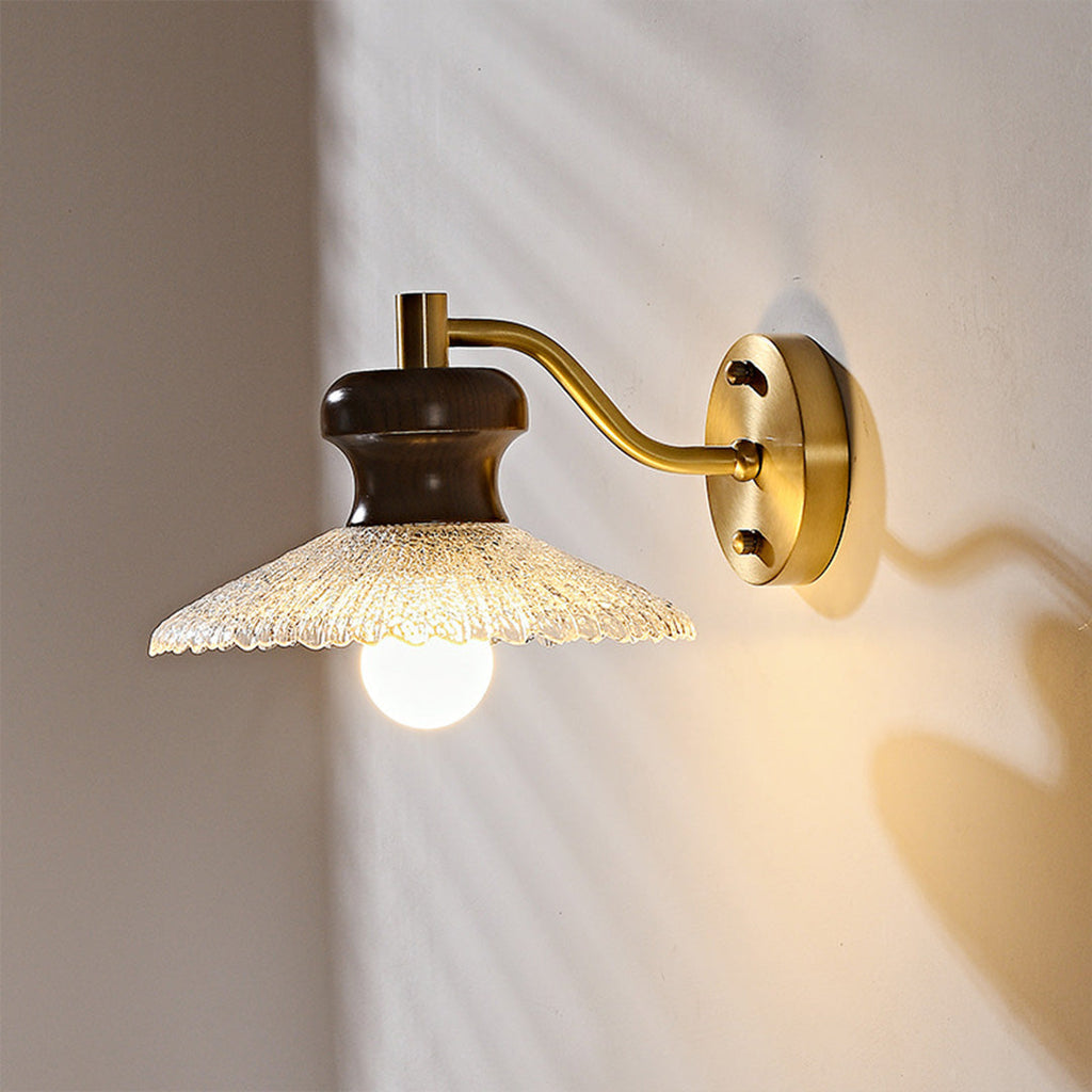 CAPRI BRASS COASTAL WALL SCONCE