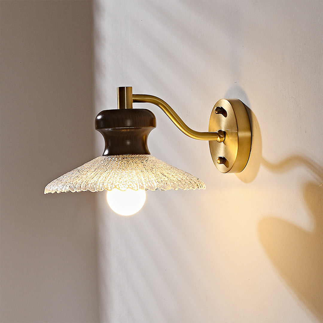 CAPRI BRASS COASTAL WALL SCONCE