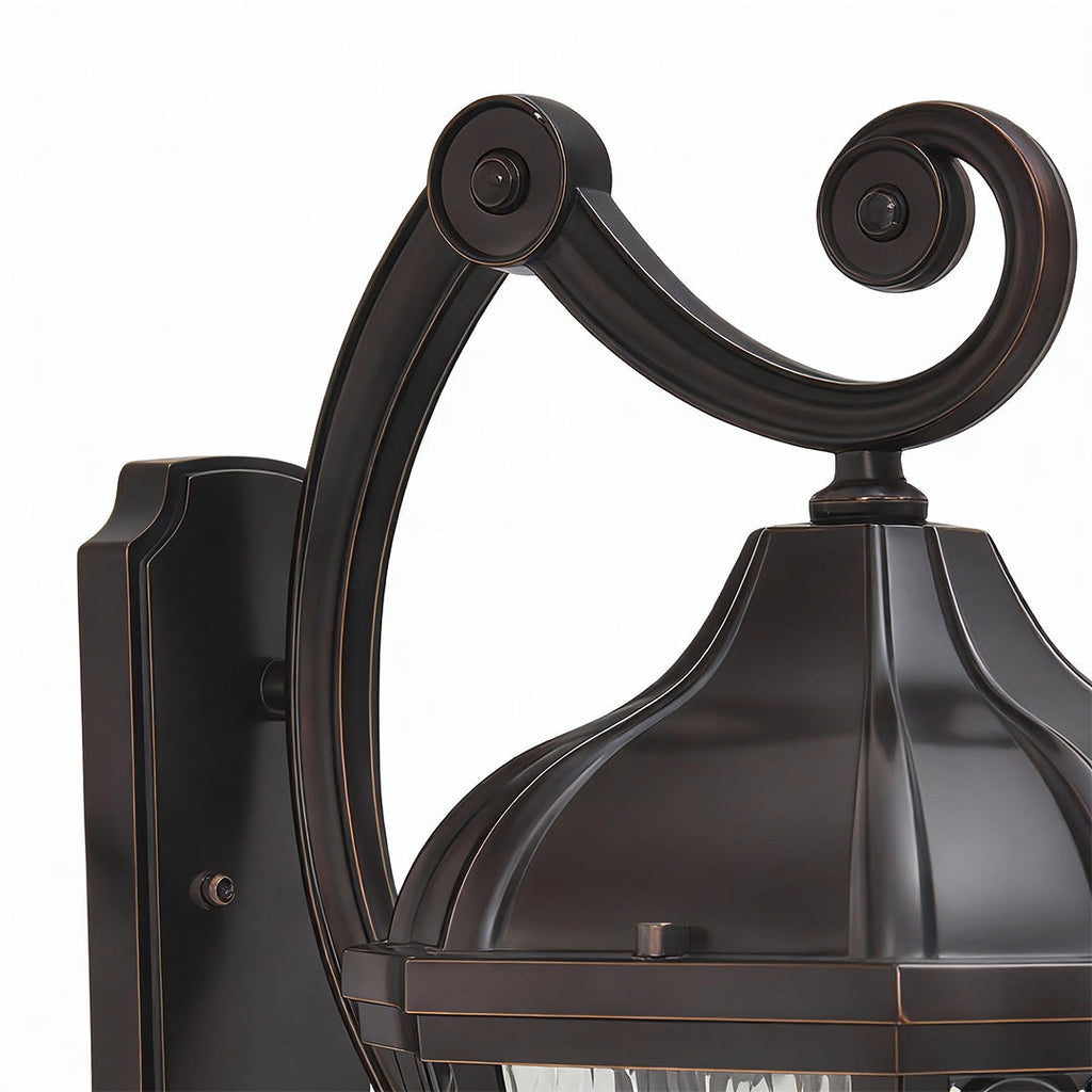 WINCHESTER FROSTED GLASS OUTDOOR WALL LANTERN