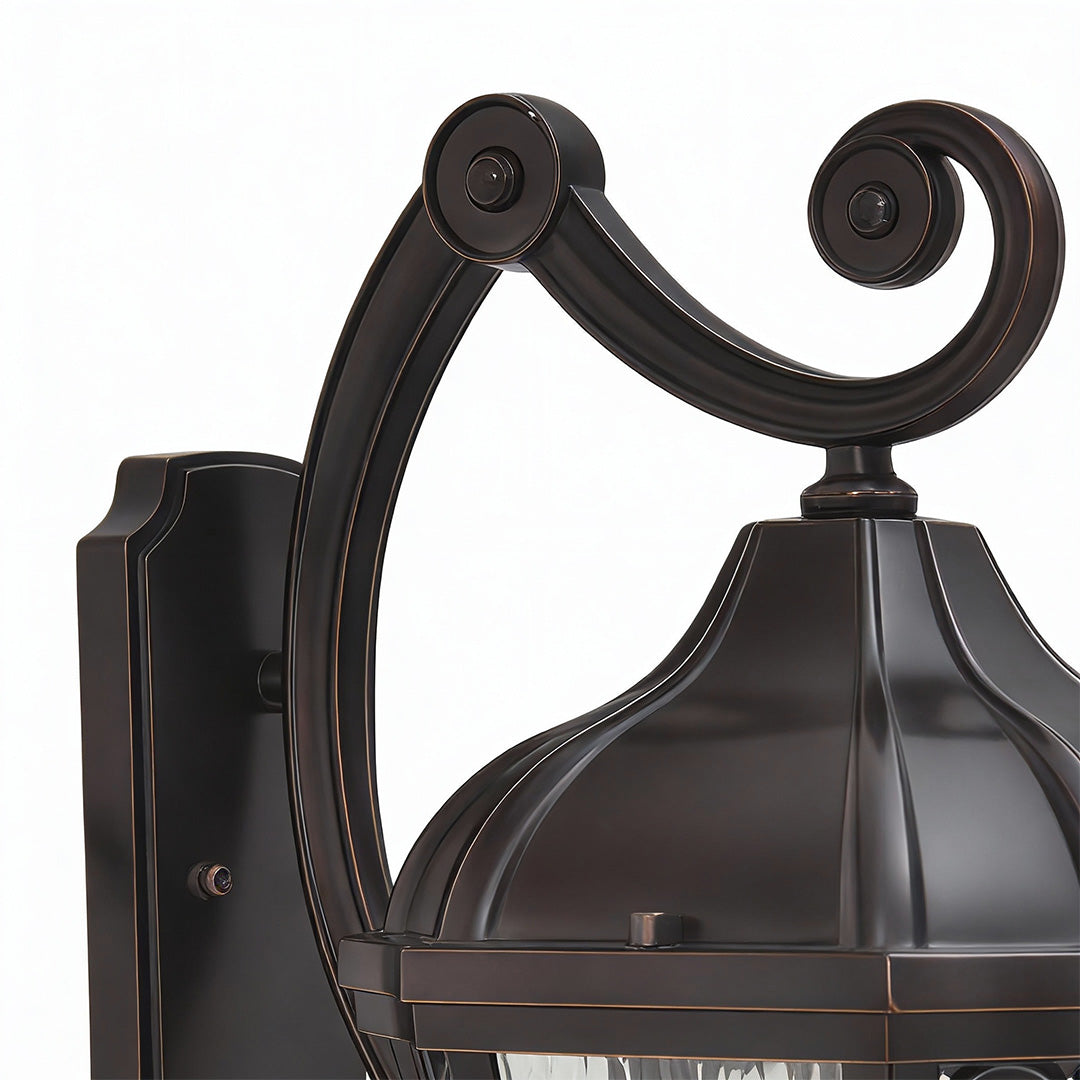 WINCHESTER FROSTED GLASS OUTDOOR WALL LANTERN