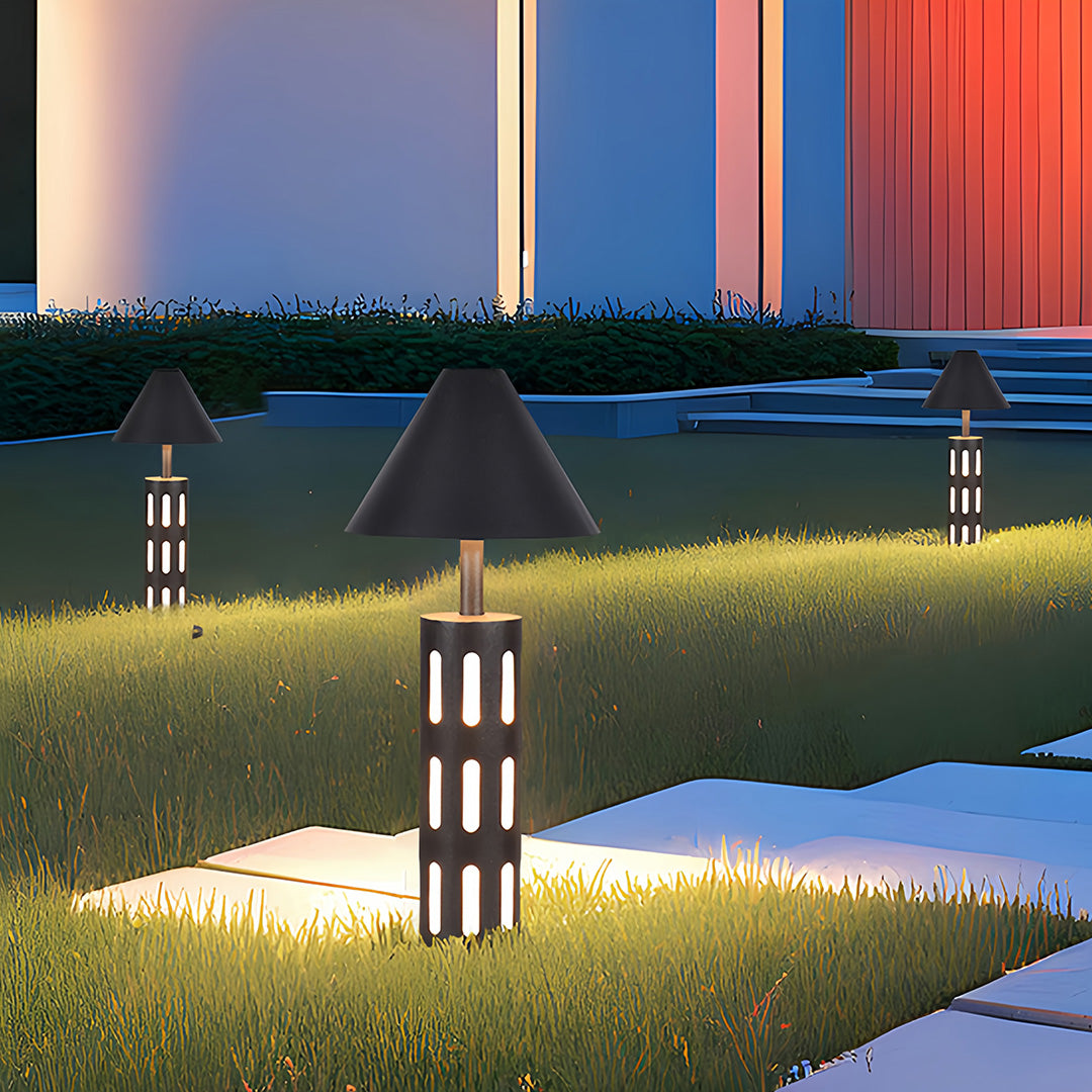 RAVENHURST PERFORATED CIRCULAR GARDEN LANTERN