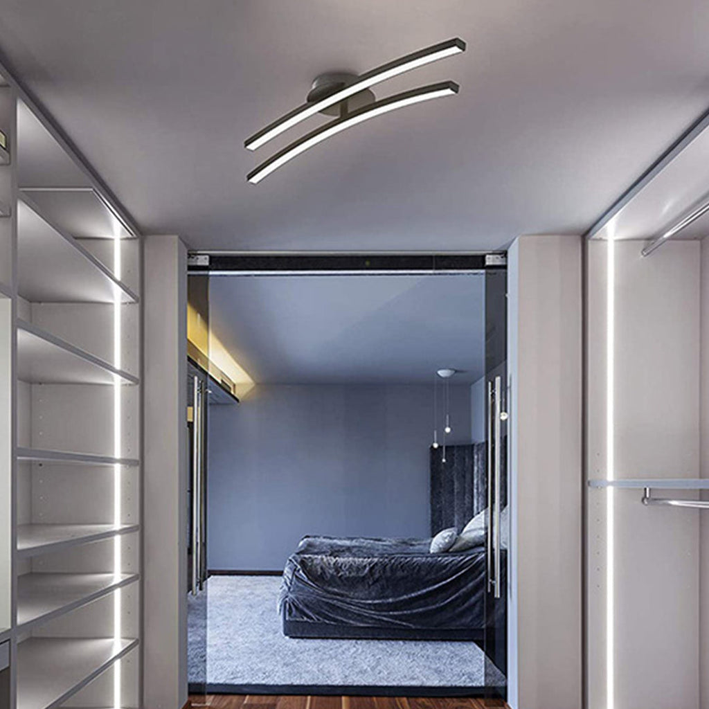 WINTHROP ROTATING LED CEILING GLOW WITH DUAL STRIPS