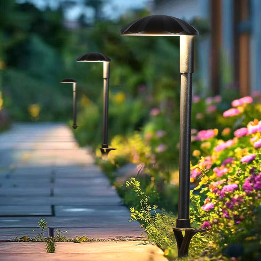WINDSOR GARDEN LED STAKE LANTERN - Sleek Waterproof Illumination for Outdoor Spaces