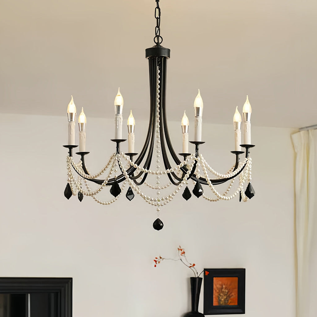 RAVENWOOD CRYSTAL ORB CEILING LANTERN