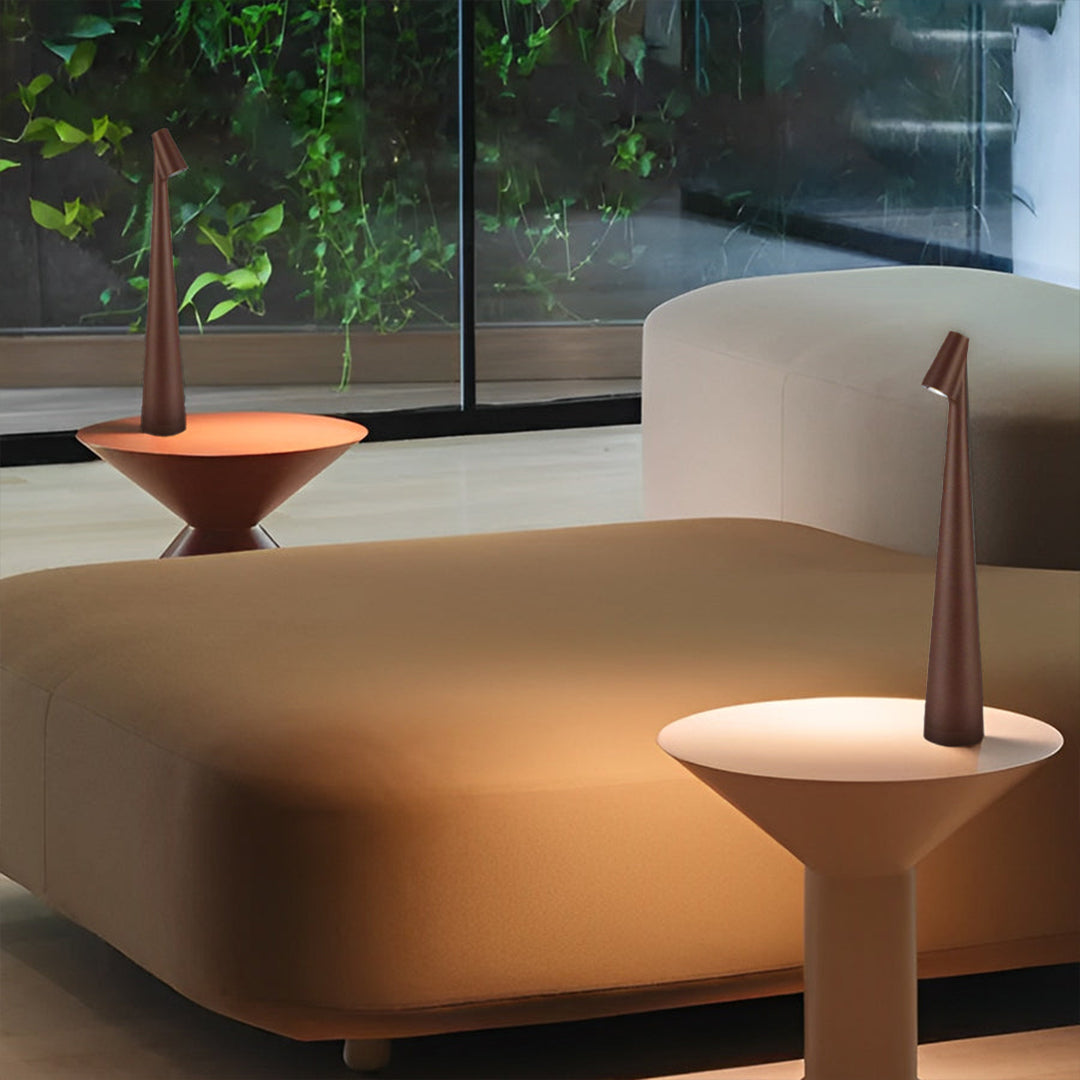 FARNWORTH MODERN CONE LED TABLE LAMP