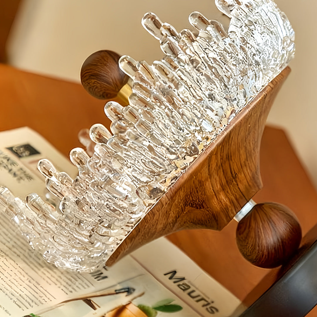 WINTHROP WALNUT DROP CEILING LANTERN
