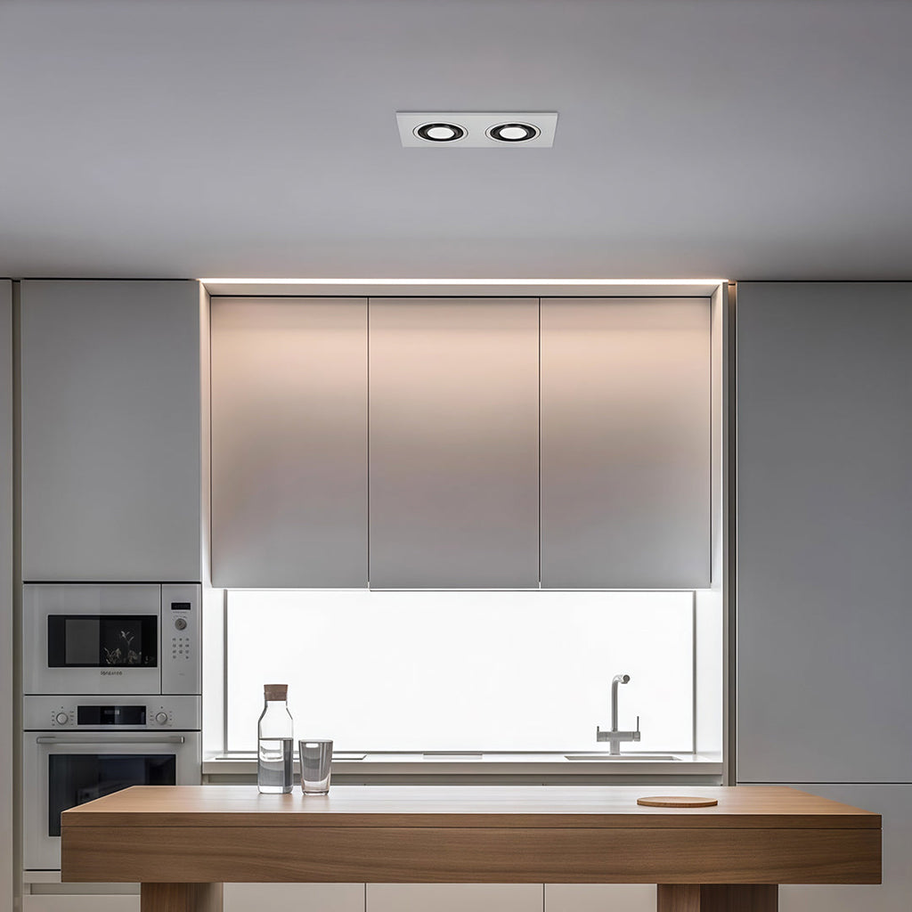 ALDERSON SQUARE LED RECESS LIGHT WITH EYE-SAFE TECHNOLOGY