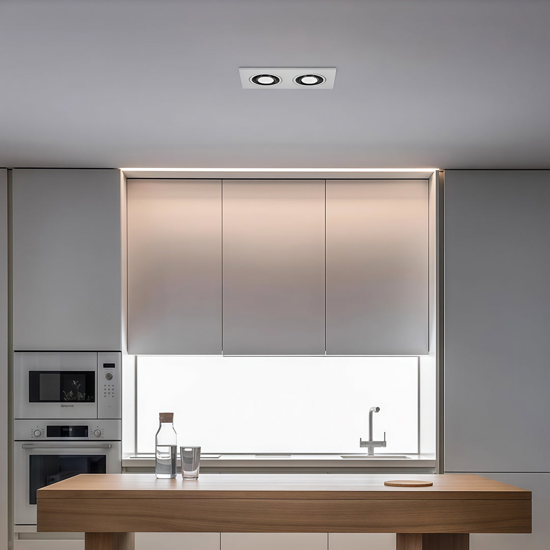ALDERSON SQUARE LED RECESS LIGHT WITH EYE-SAFE TECHNOLOGY