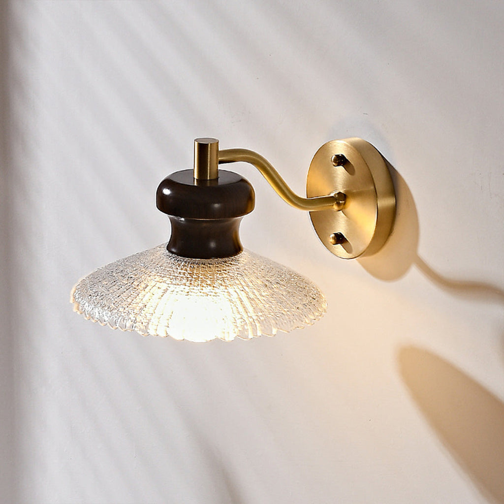 CAPRI BRASS COASTAL WALL SCONCE