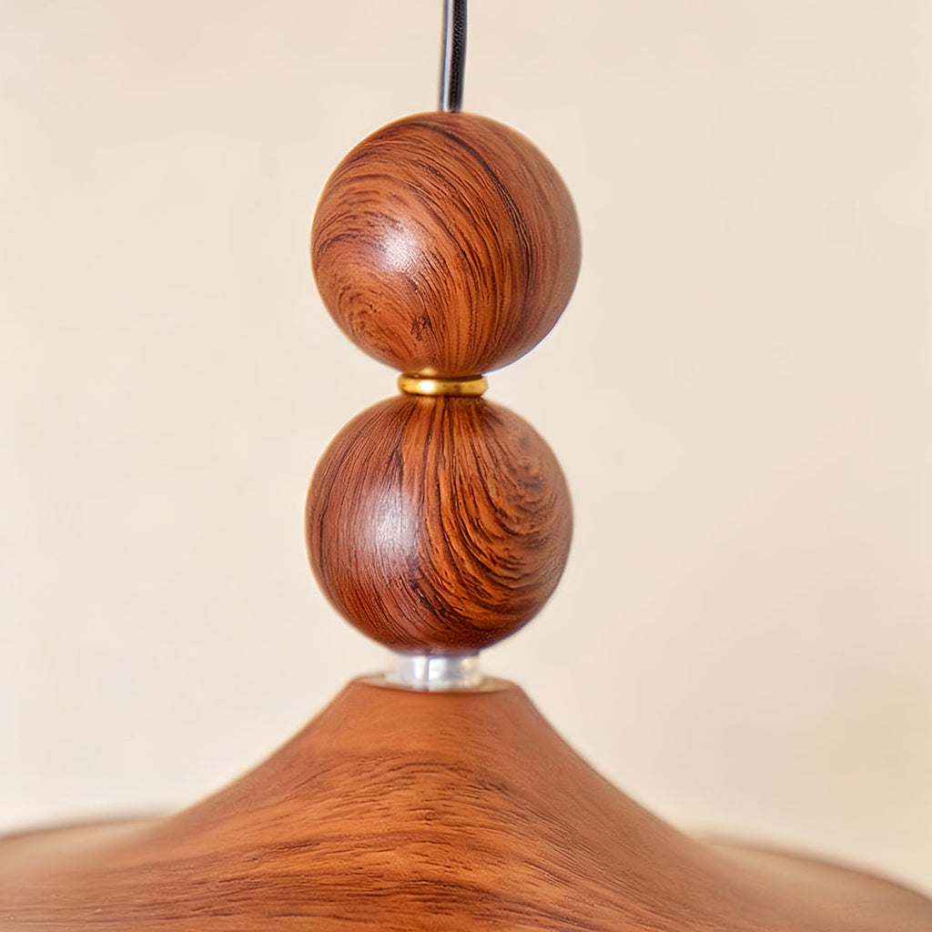 WINTHROP WALNUT WATERFALL WALL SCONCE WITH IRON FRAME