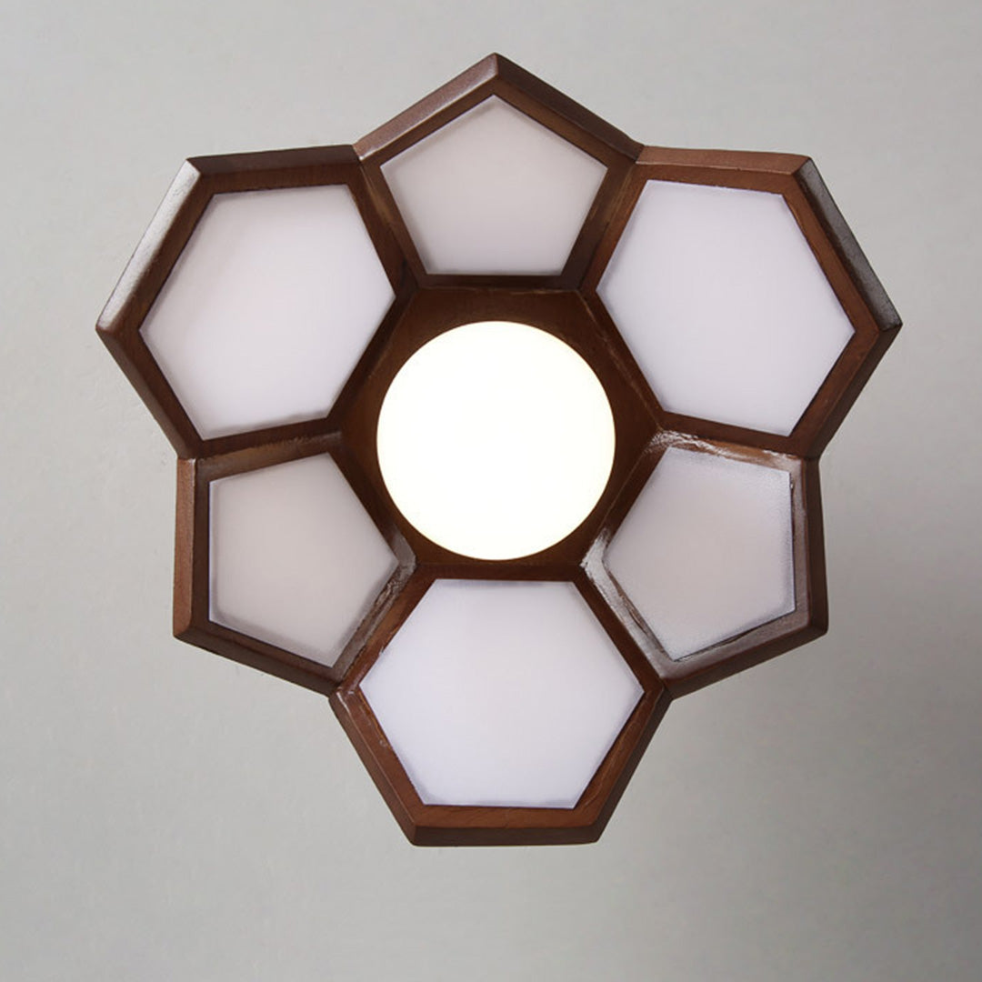 THISTLEWOOD MODERN FLUSH CEILING LANTERN