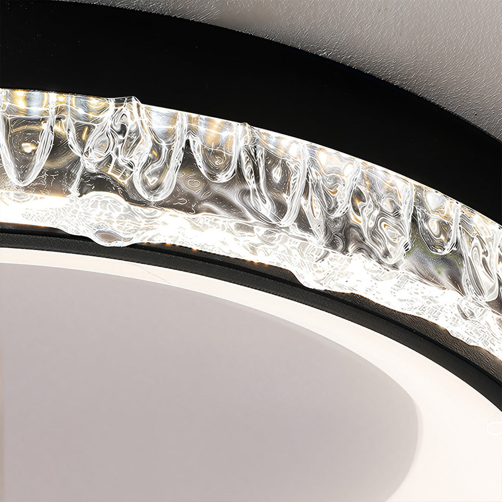 WINTHROP SNOW WHITE ROUND CEILING LANTERN
