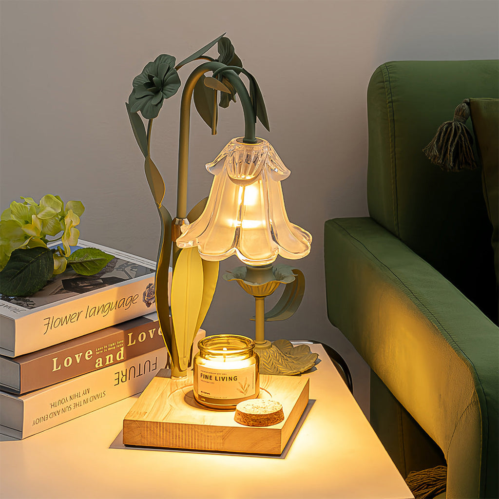 FENWICK FLORAL AROMA TABLE LAMP, LUMINOUS PETAL NIGHT ILLUMINATOR