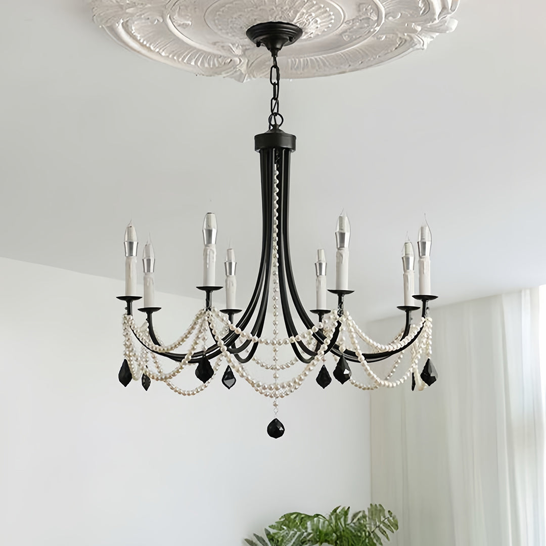 RAVENWOOD CRYSTAL ORB CEILING LANTERN