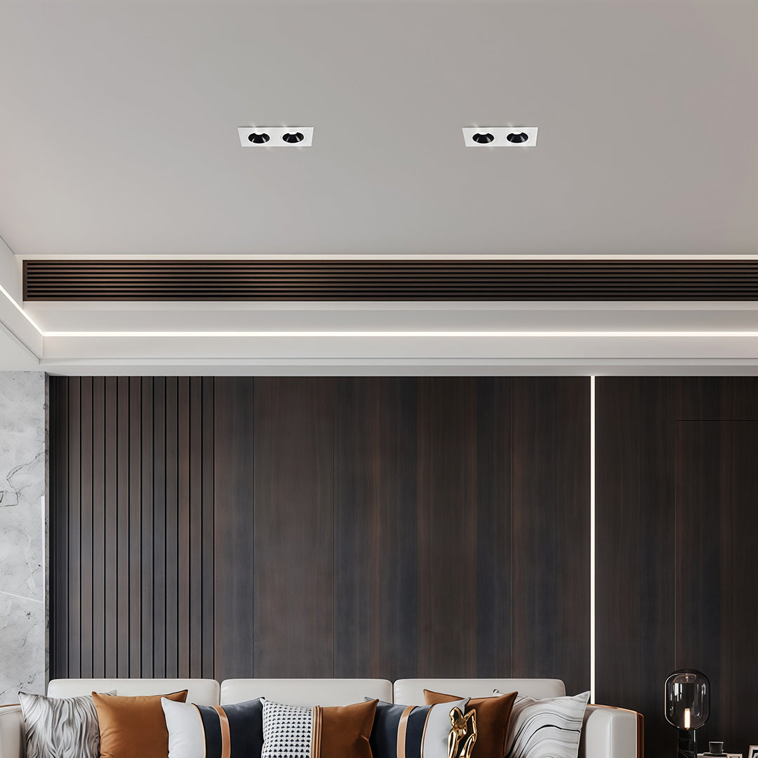 ALDERSON SQUARE LED RECESS LIGHT WITH EYE-SAFE TECHNOLOGY