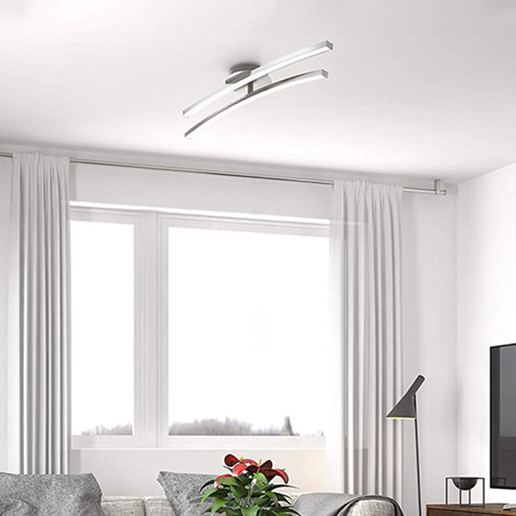WINTHROP ROTATING LED CEILING GLOW WITH DUAL STRIPS