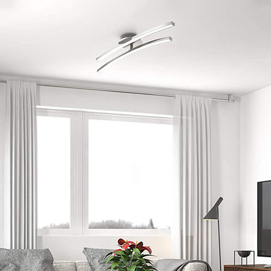 WINTHROP ROTATING LED CEILING GLOW WITH DUAL STRIPS