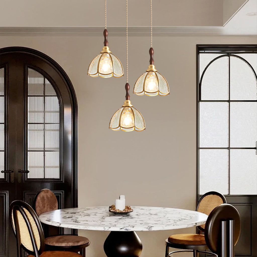 RIVERSTONE AURORA COPPER HANGING LANTERN