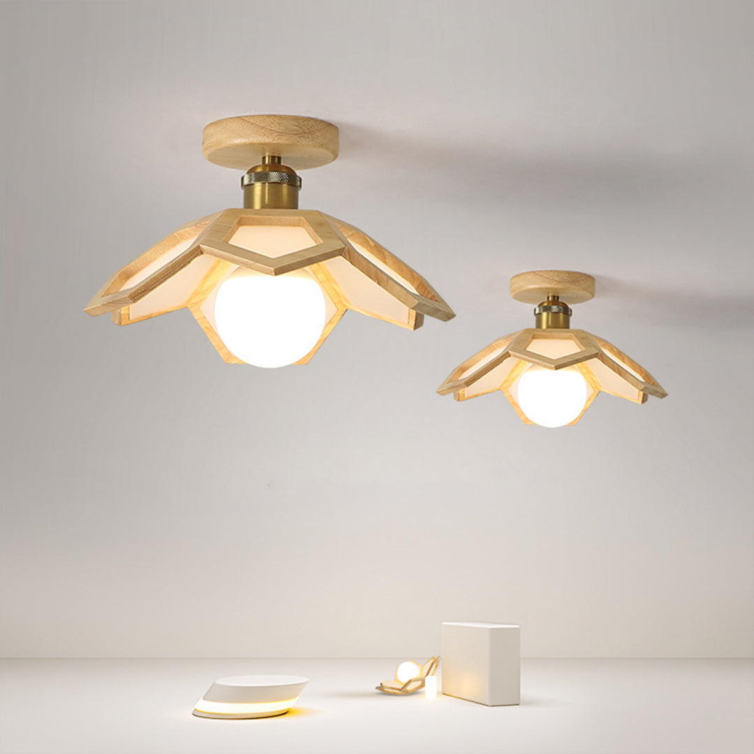 THISTLEWOOD MODERN FLUSH CEILING LANTERN