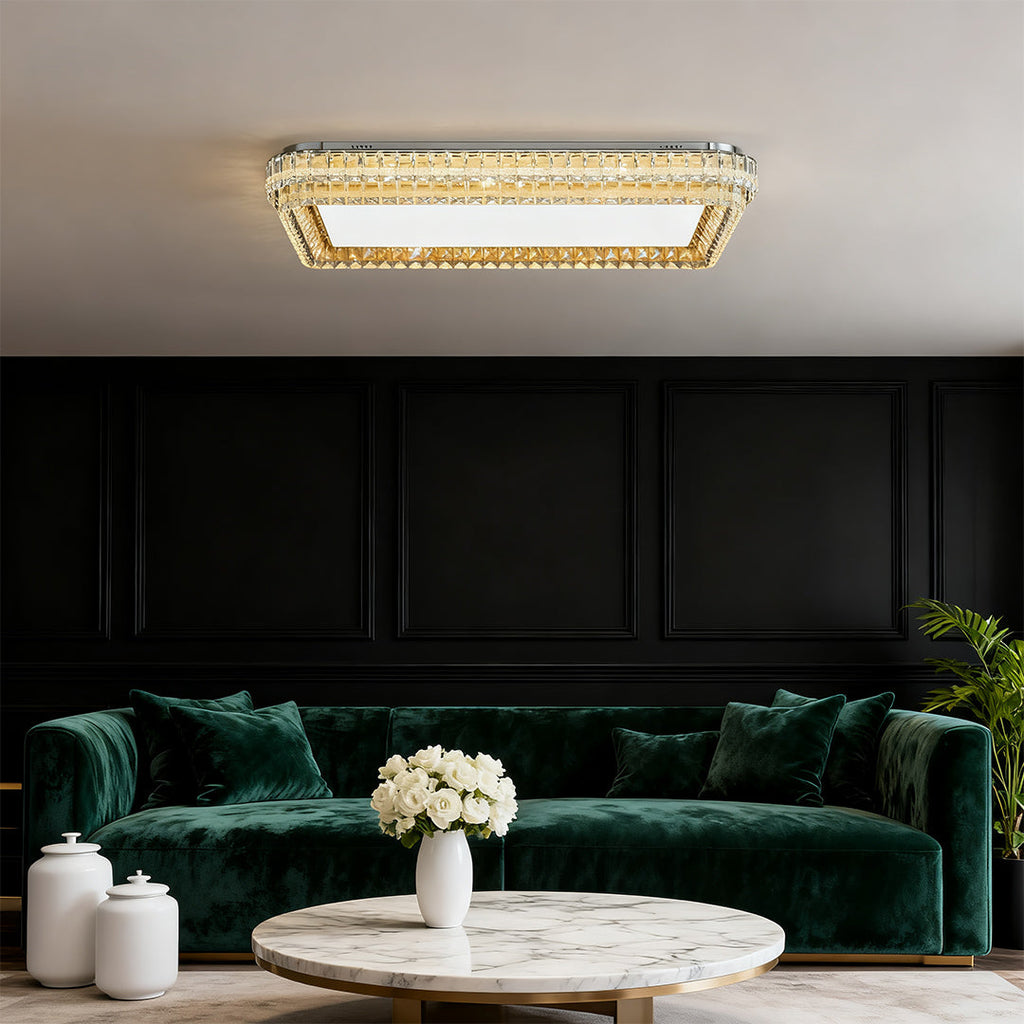 WINCHESTER CRYSTAL FLUSH-MOUNT ILLUMINATION