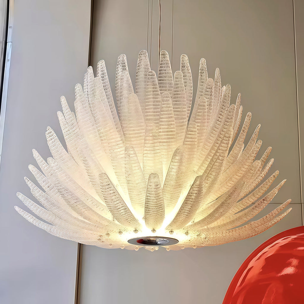 WINTHORPE STAINLESS STEEL CRYSTAL CEILING LANTERN