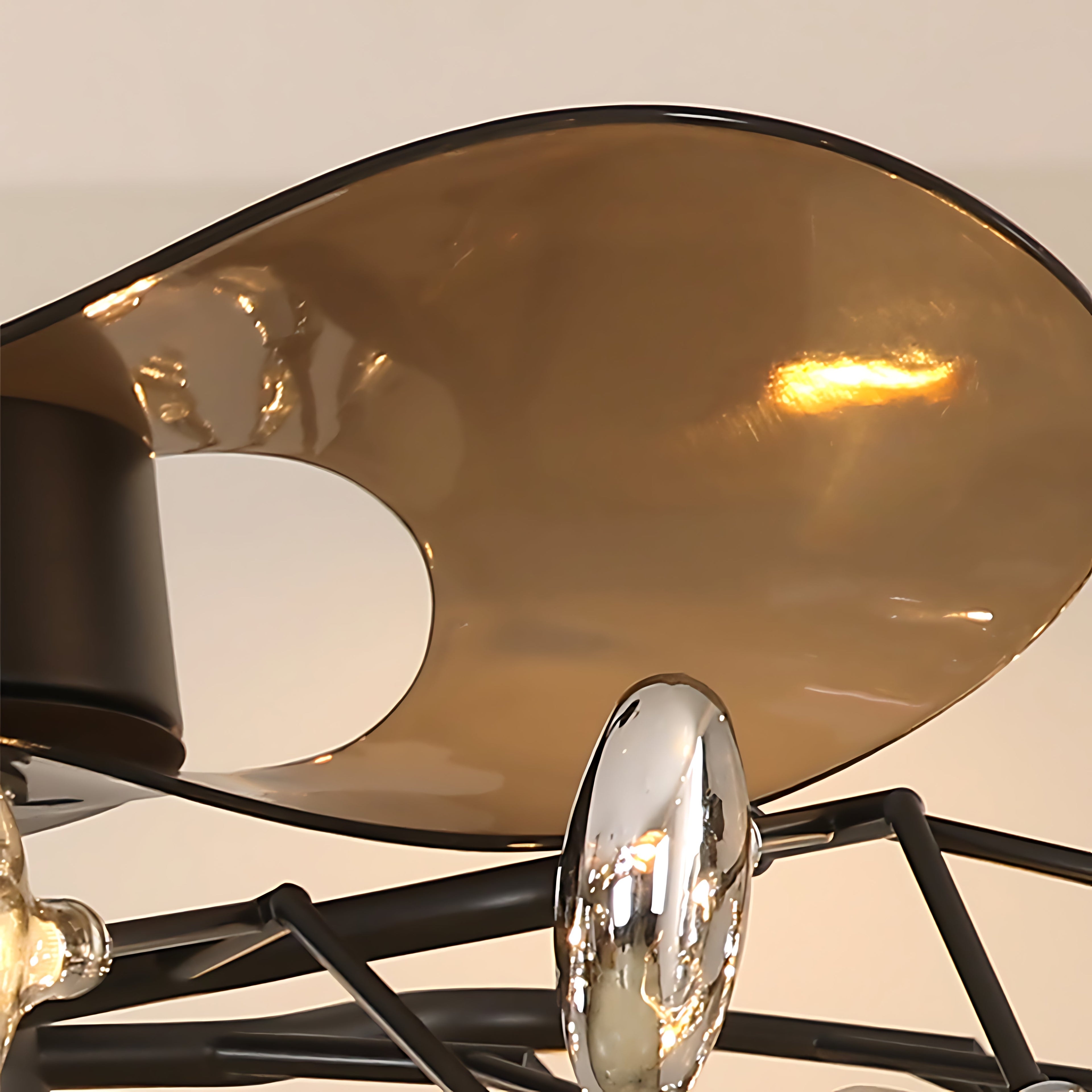 CHARLESTON ARTISAN CEILING LIGHT FAN