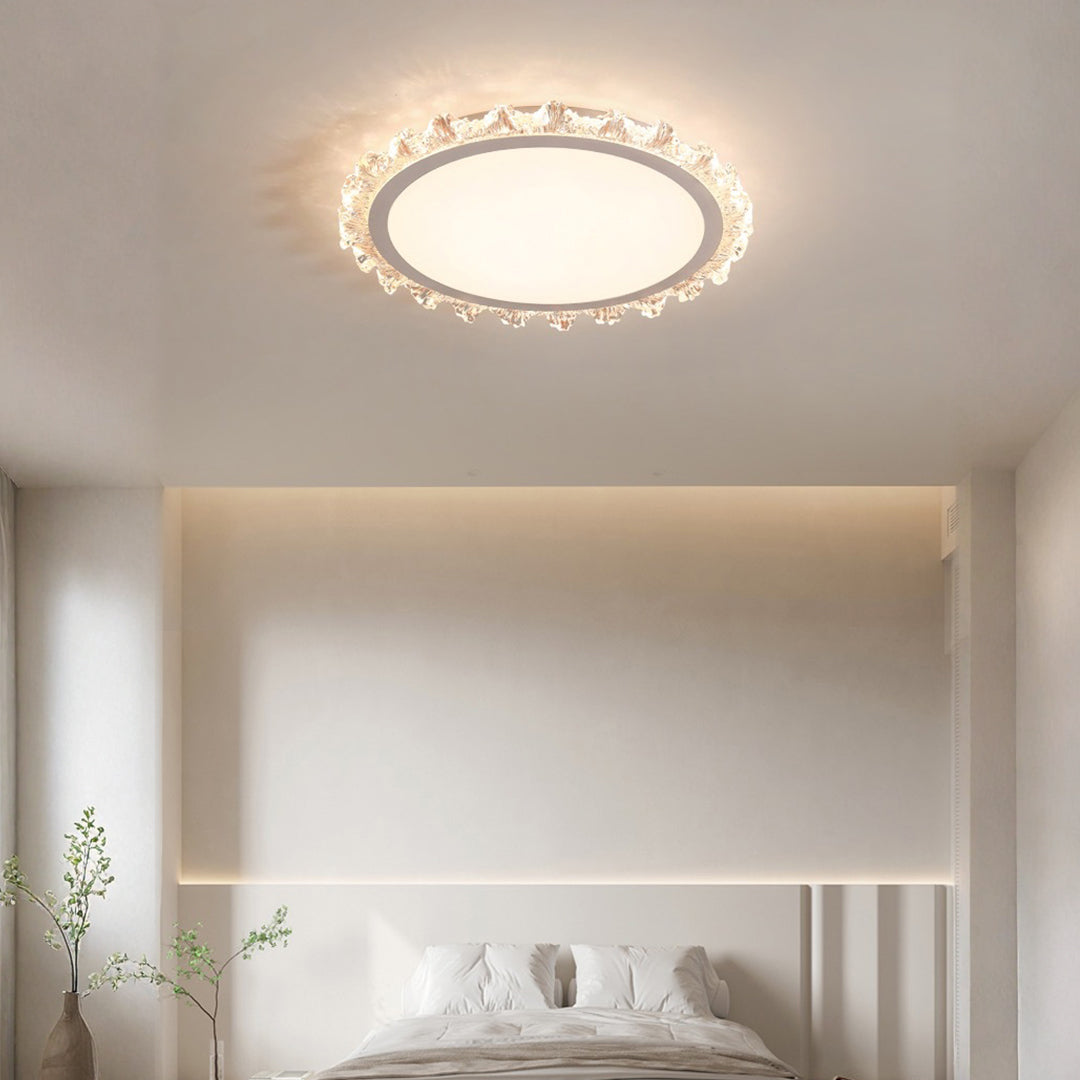 WHITBY CIRCULAR ILLUMINATION PANEL, FULL SPECTRUM THIN-FRAME CEILING FIXTURE