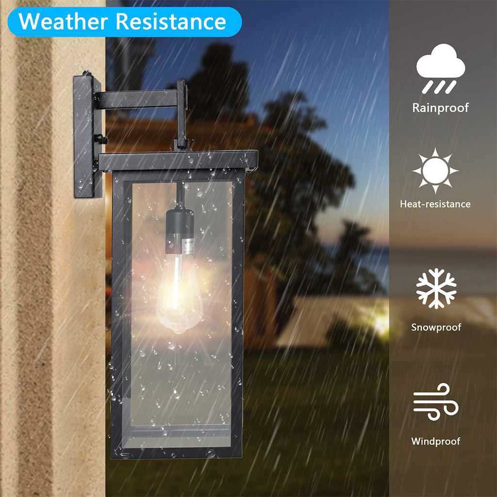 WINTHROP WEATHERPROOF COURTYARD WALL LANTERN