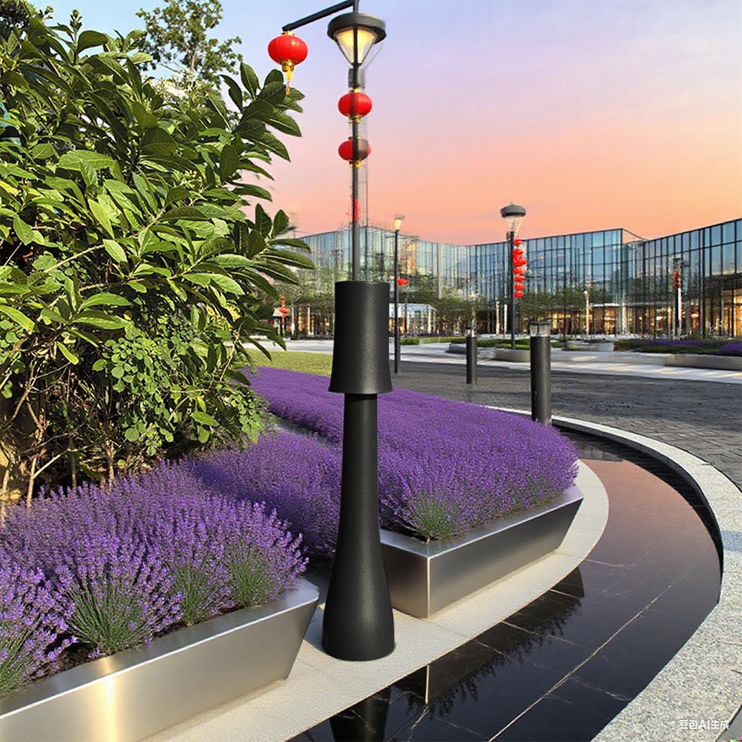 RAVENSDALE NIGHTSCAPE WATERPROOF GARDEN BOLLARD LANTERN