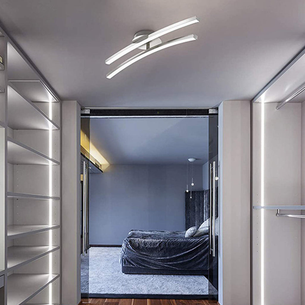 WINTHROP ROTATING LED CEILING GLOW WITH DUAL STRIPS
