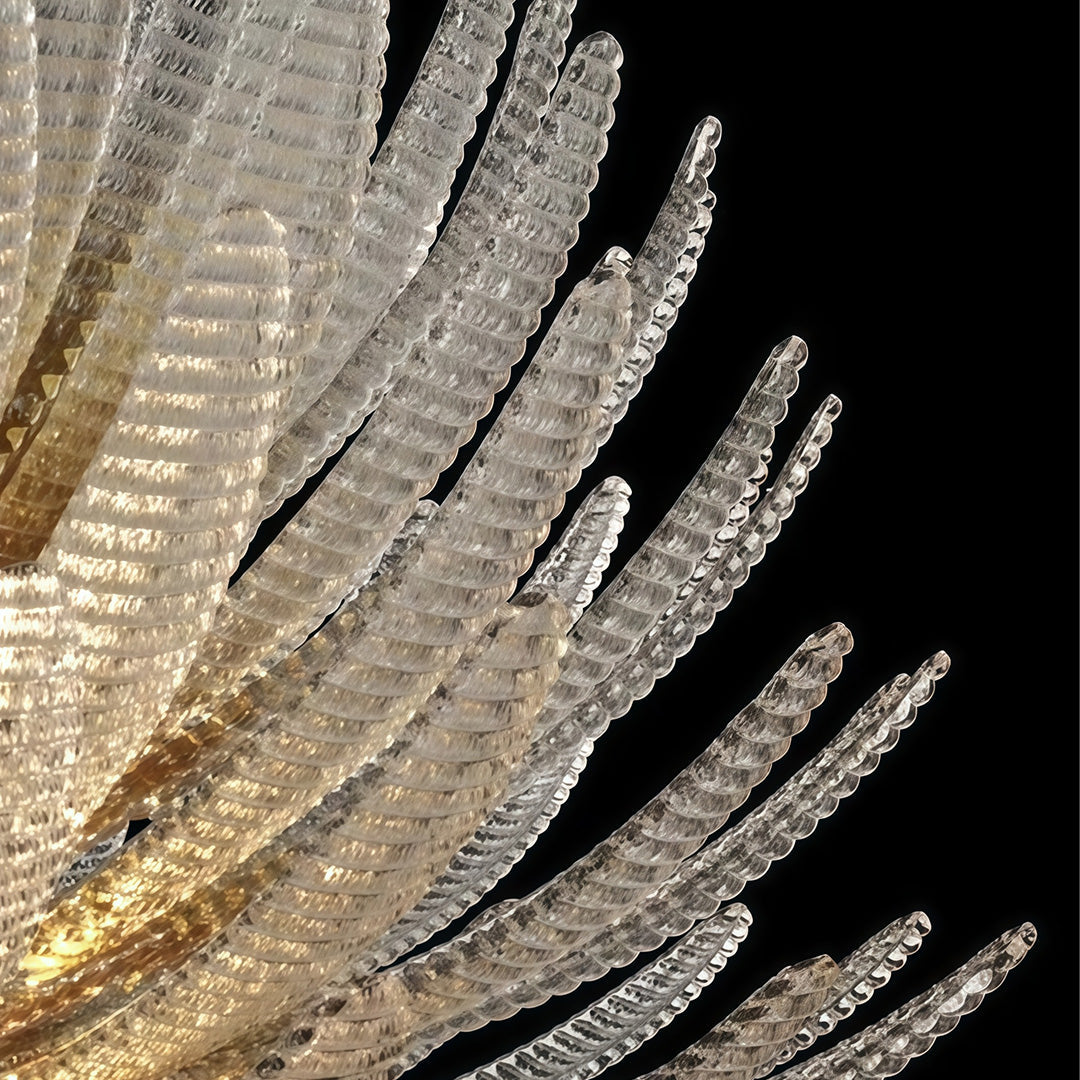 WINTHORPE STAINLESS STEEL CRYSTAL CEILING LANTERN