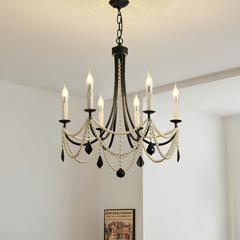 RAVENWOOD CRYSTAL ORB CEILING LANTERN