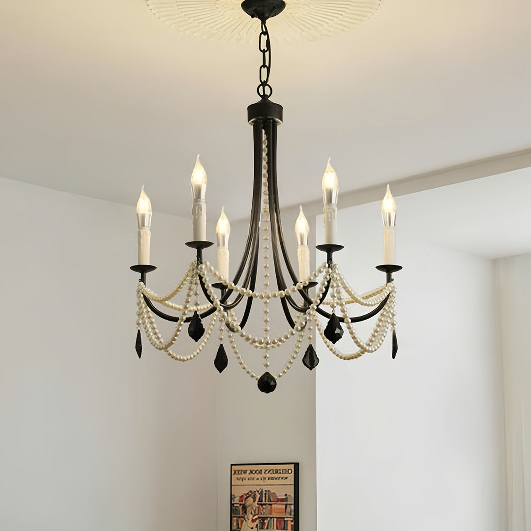 RAVENWOOD CRYSTAL ORB CEILING LANTERN