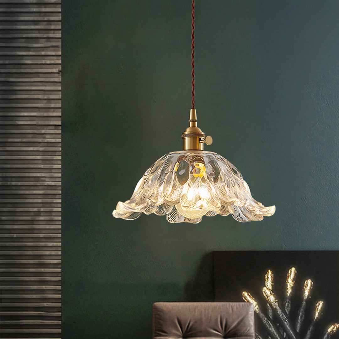 YAMAMOTO BLOOMING GLASS PENDANT LUMINAIRE
