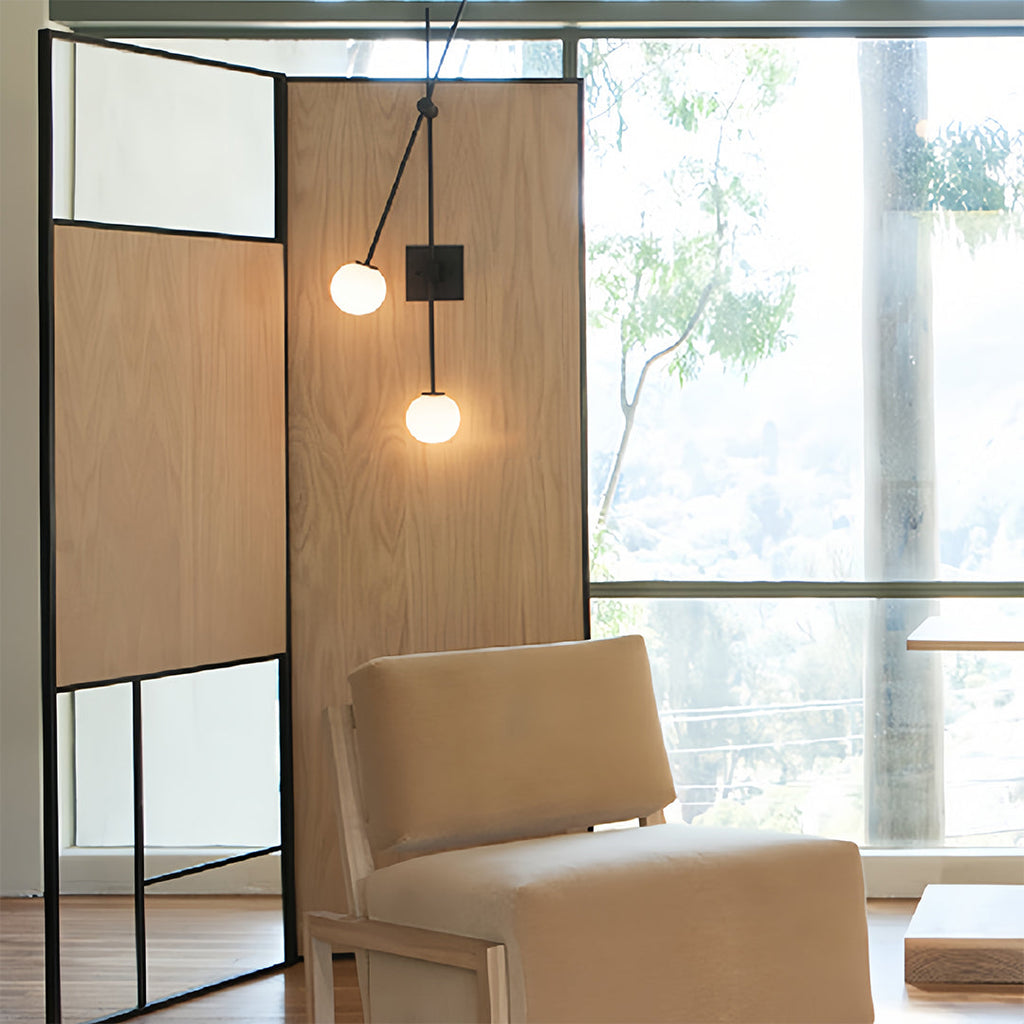 WINTHROP TWIN-BULB LINEAR WALL SCONCE