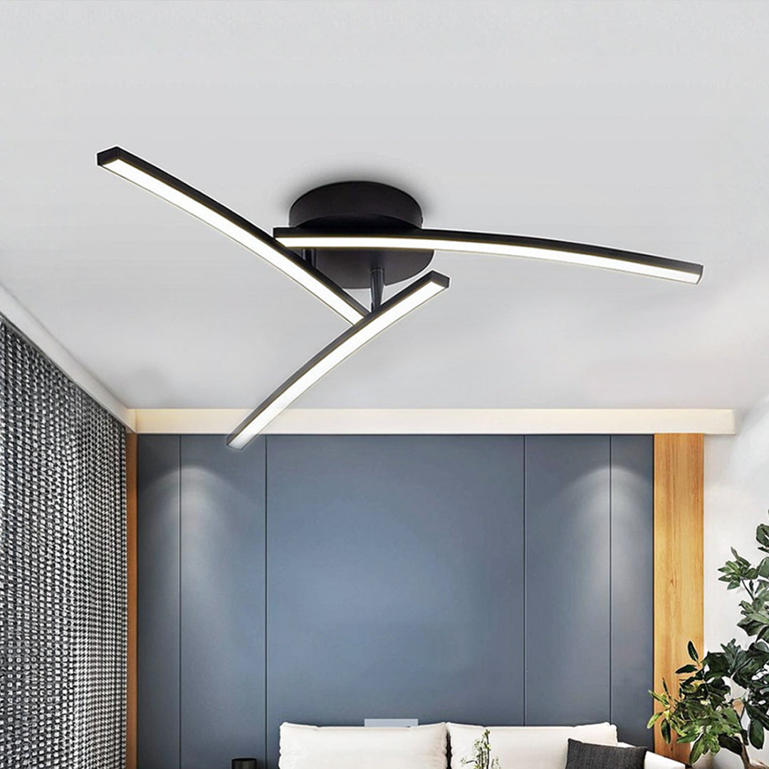 WINTERBOURNE TRIPLE-ARCH ROTATING CEILING LANTERN