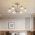 WINTERBOURNE SILVER STARBURST CEILING FIXTURE