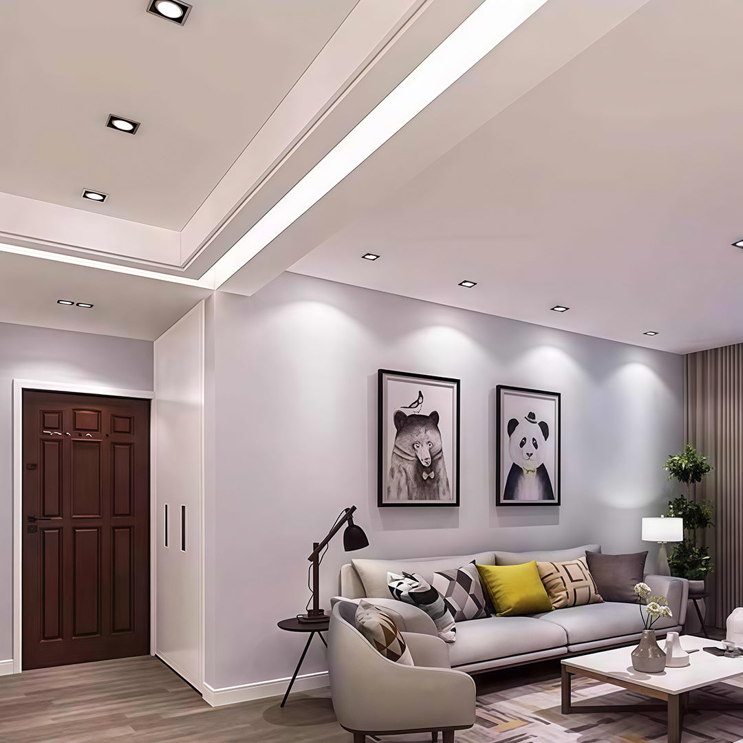 ALDERSON SQUARE LED RECESS LIGHT WITH EYE-SAFE TECHNOLOGY
