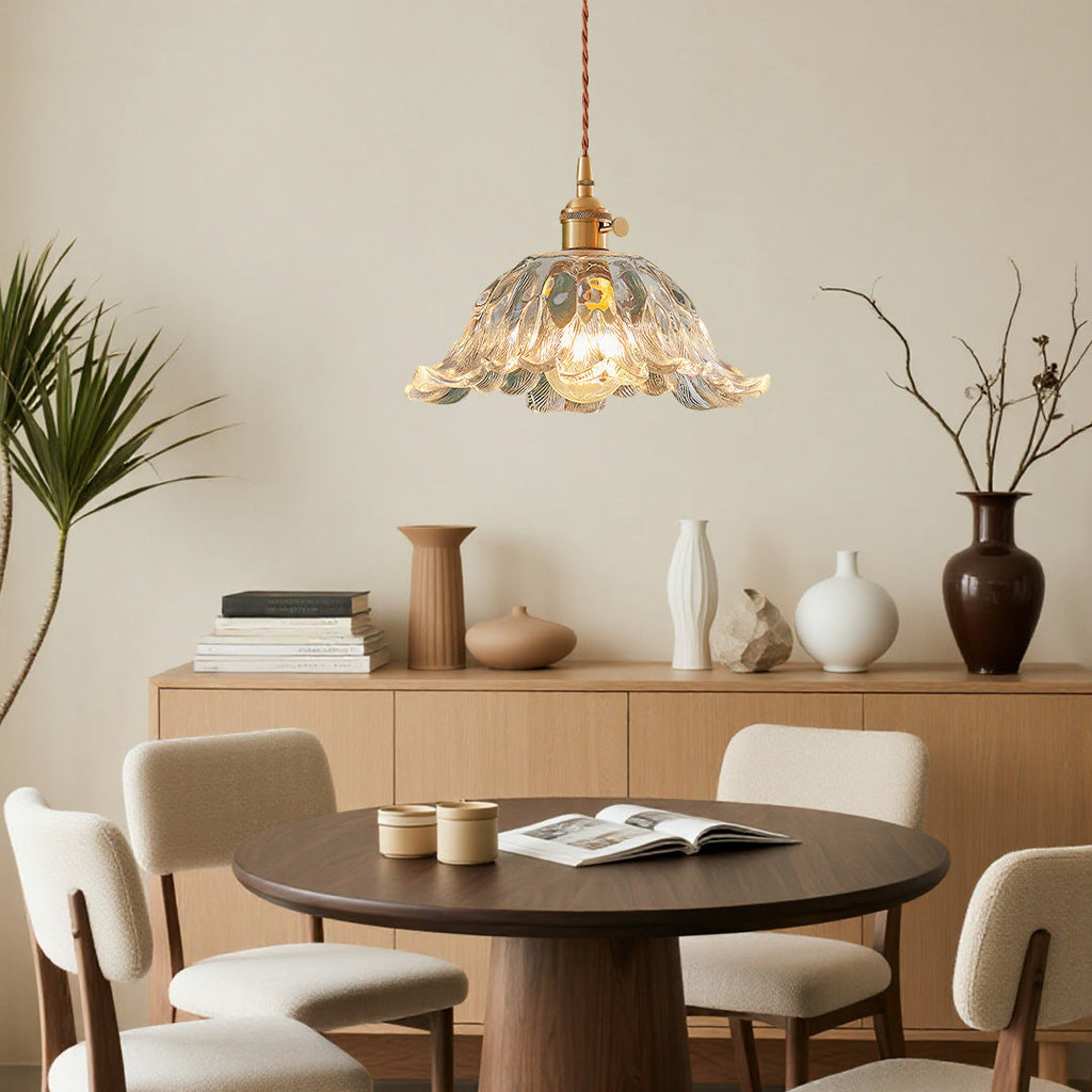 YAMAMOTO BLOOMING GLASS PENDANT LUMINAIRE