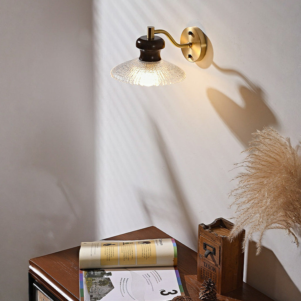 CAPRI BRASS COASTAL WALL SCONCE