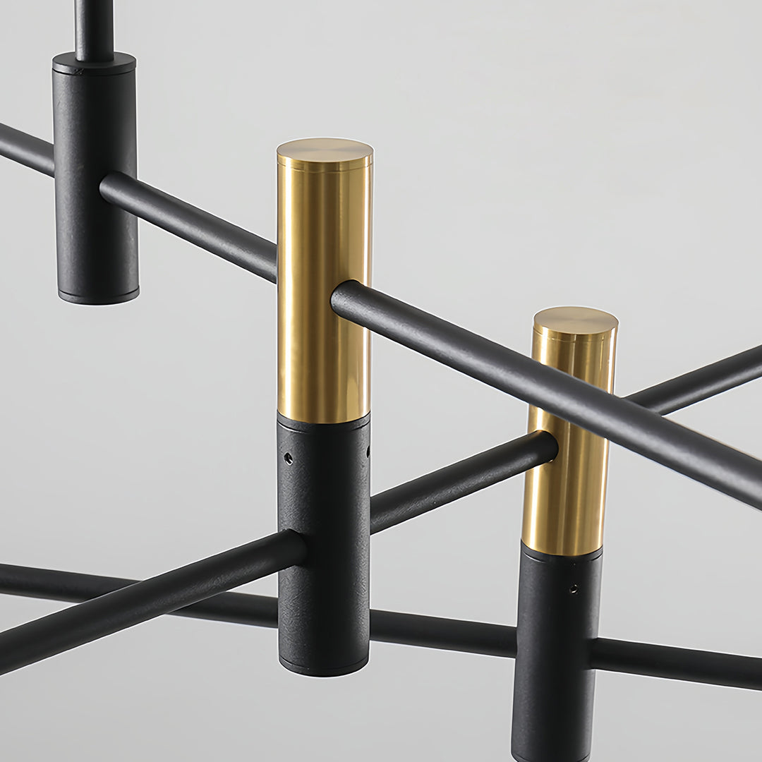 THISTLEWOOD BRANCH ILLUMINATOR IN ONYX AND GOLD