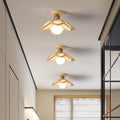 THISTLEWOOD MODERN FLUSH CEILING LANTERN