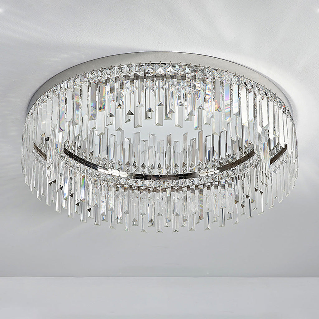 WINDSOR CRYSTAL CIRCULAR CEILING LANTERN
