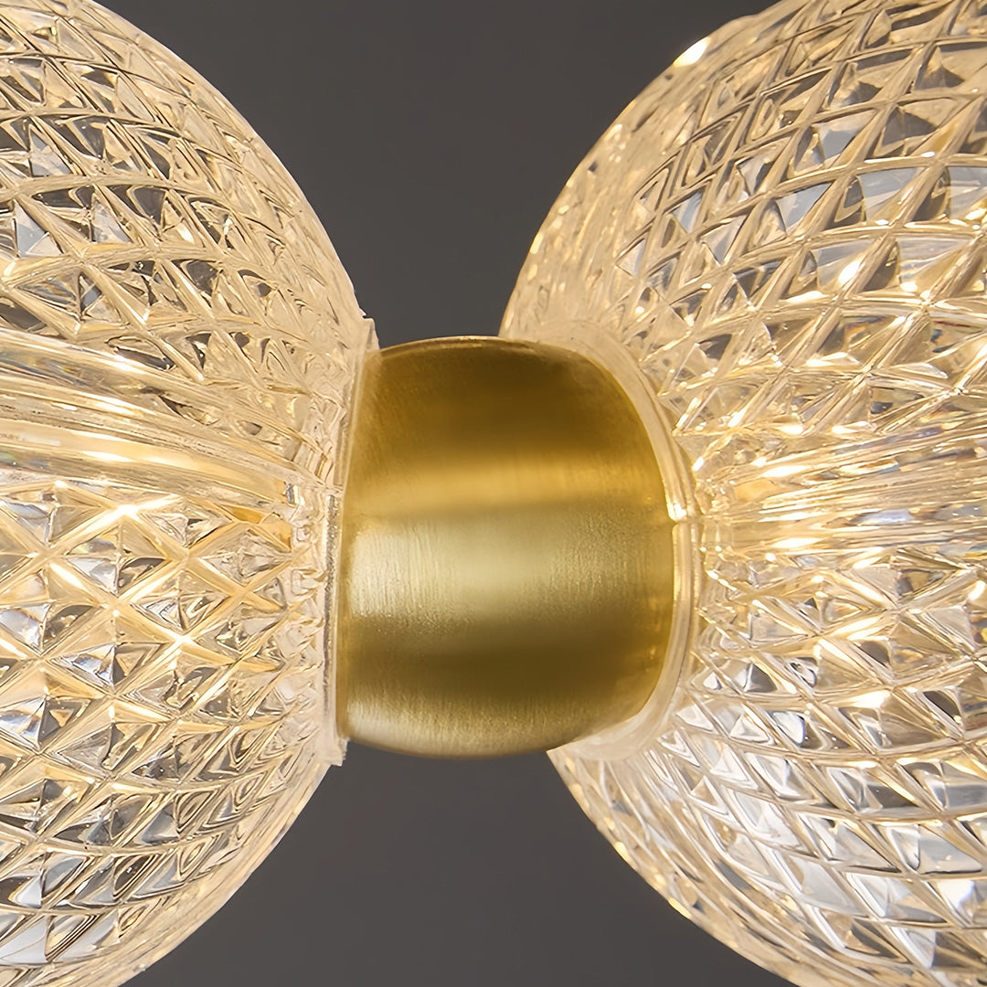 FENWICK CRYSTAL GLOBE ISLAND LIGHTING FIXTURE