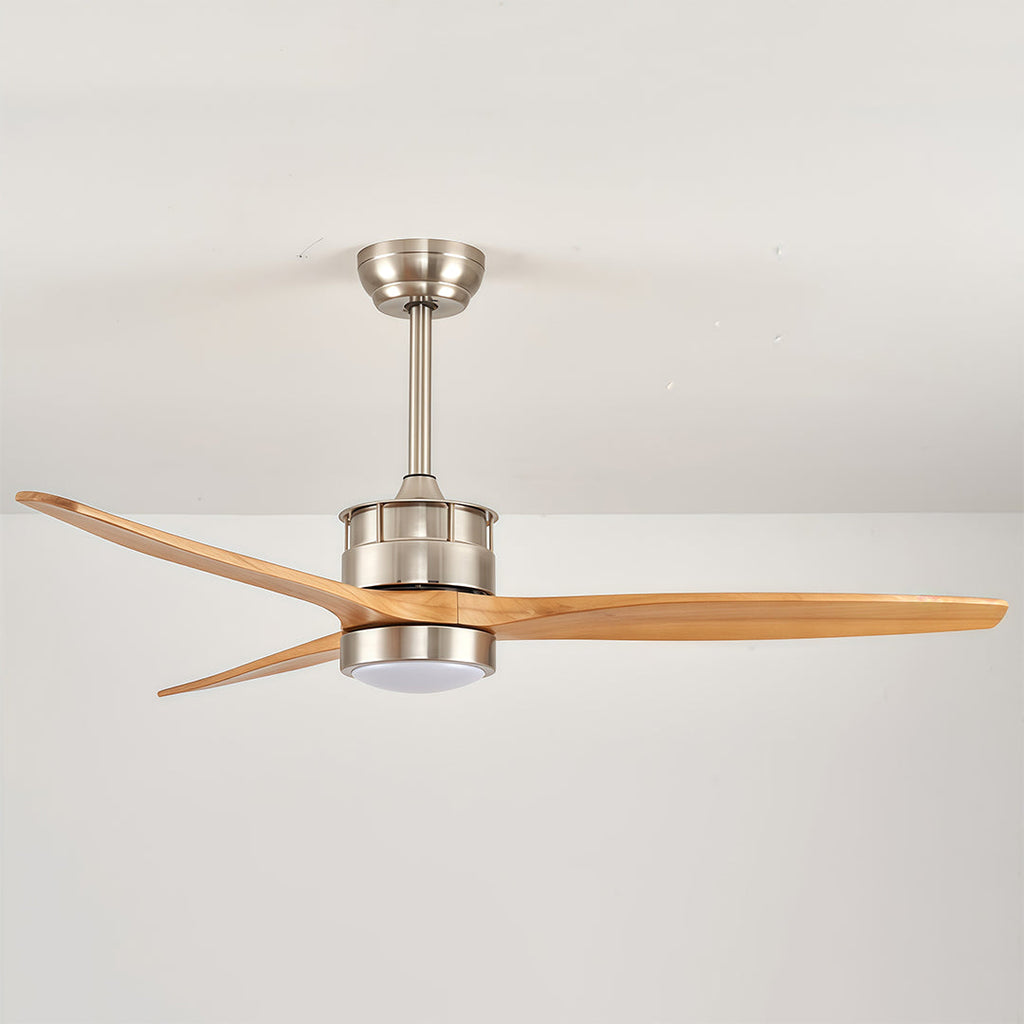 WINCHESTER MODERN AERO CEILING FAN WITH LED LIGHTING AND REMOTE CONTROL