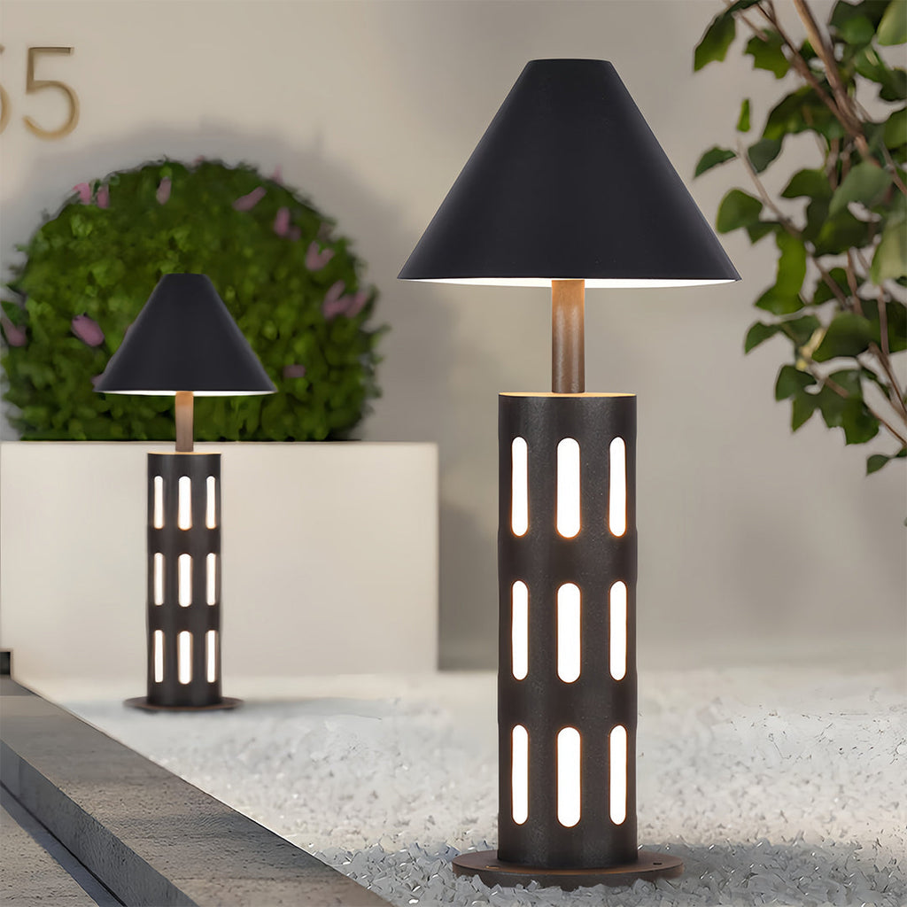 RAVENHURST PERFORATED CIRCULAR GARDEN LANTERN