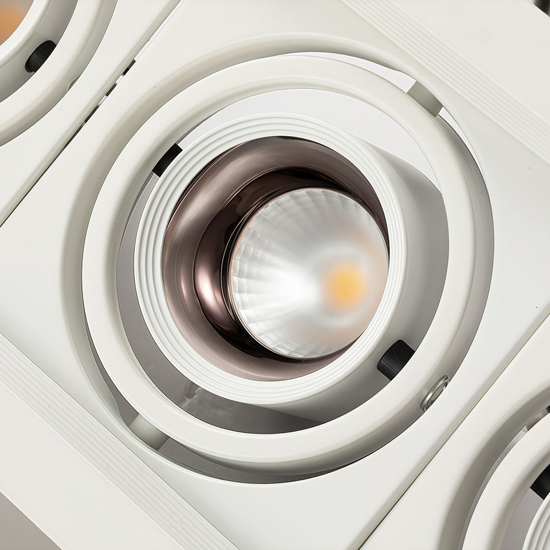 WINTHROP LED INSET ILLUMINATOR WITH ANTI-GLARE TECHNOLOGY"  
2. "KENSINGTON SHADOW-FREE RECESSED LIGHTING MODULE"  
3. "FELSTEAD LUMINAIRE: DISCREET INDOOR SPOTLIGHT"  
4. "BARNETT CEILING COVE LIGHT WITH GLARE REDUCTION"  
5. "HARTWELL ILLUMINATION: SLEE